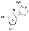 structure chimique de la désoxyadenosine